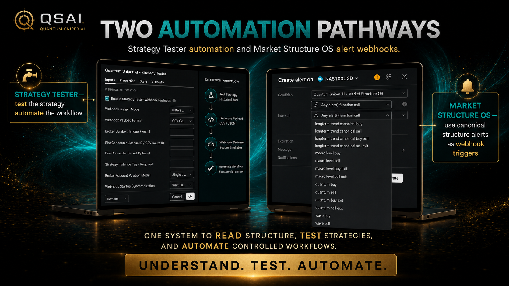 QSAI two automation pathways